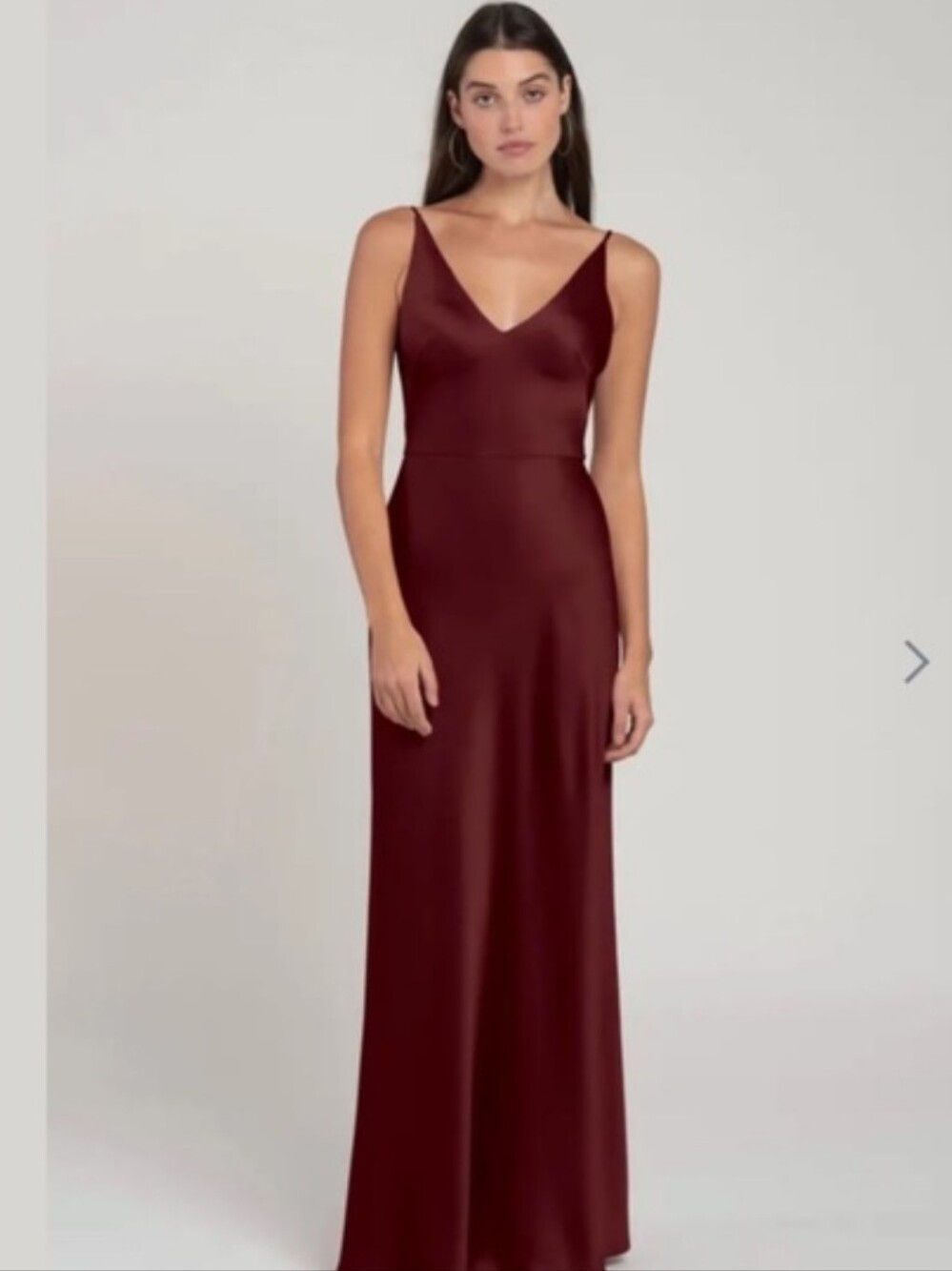 Jenny Yoo Chicago NWT Marla Dress Bridesmaid Mahogany Maxi 4 Retail$305